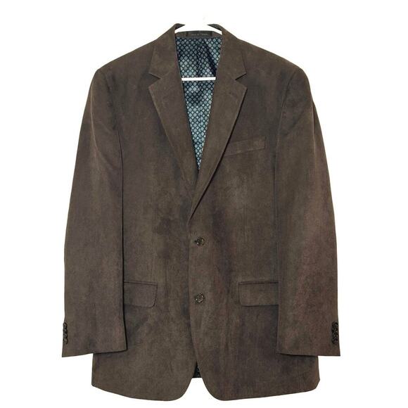 Michael Kors Men’s Corduroy Modern Fit Blazer/Sport Coat Brown Size 42L - Picture 2 of 10